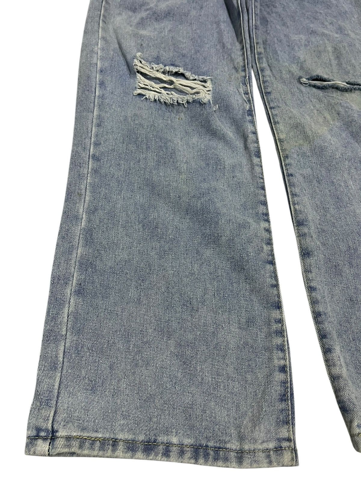 If Six Was Nine × Japanese Brand × Le Grande Bleu (L.G.B.) BAGGY💥 JAPANESE BRAND Y2K STONE WASH DENIM PANTS Size US 28 / EU 44 - 5 Thumbnail