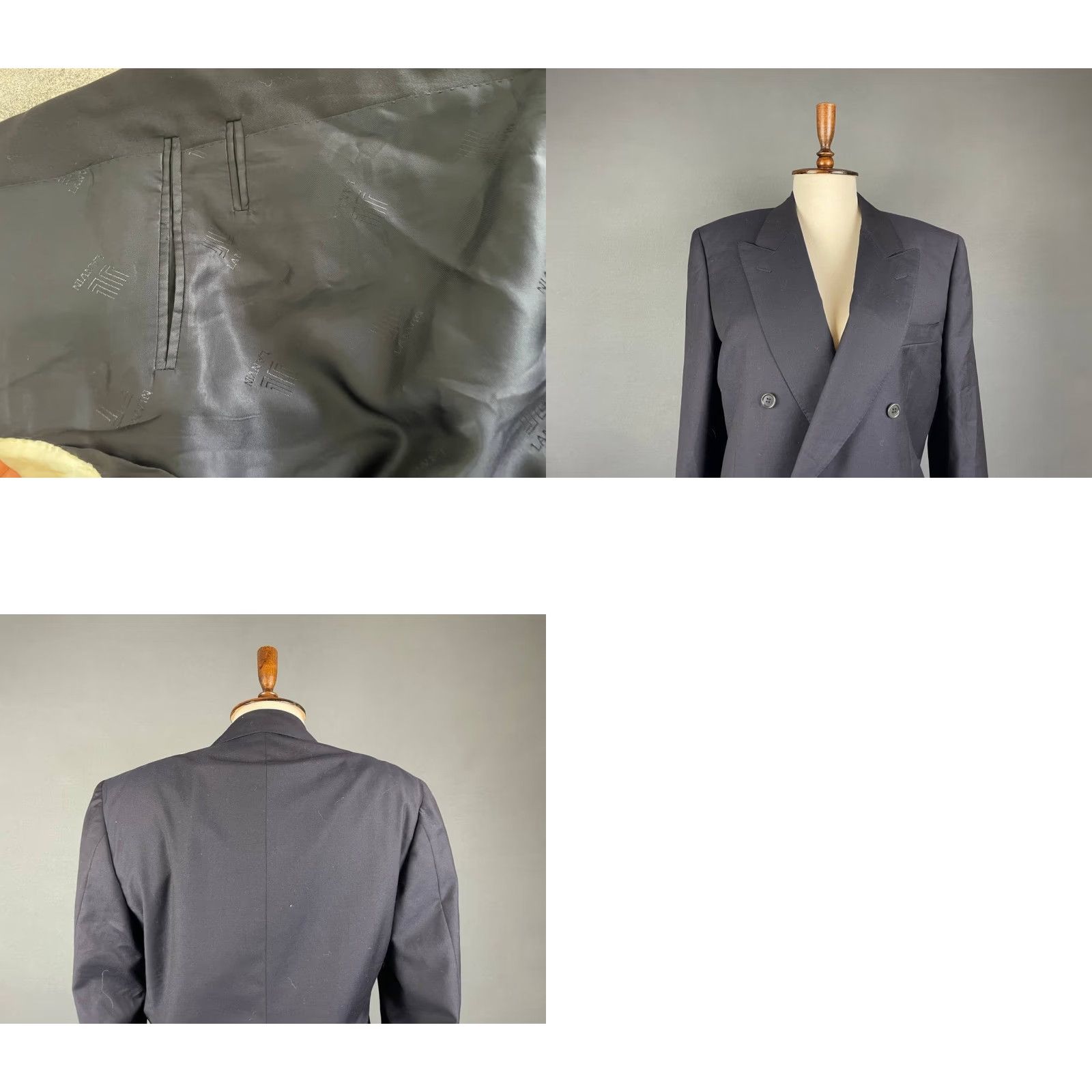 Lanvin Lanvin Paris Blazer Coat Blazer Mens Black Long Sleeve Button Size 40 Size US L / EU 52-54 / 3 - 10 Thumbnail