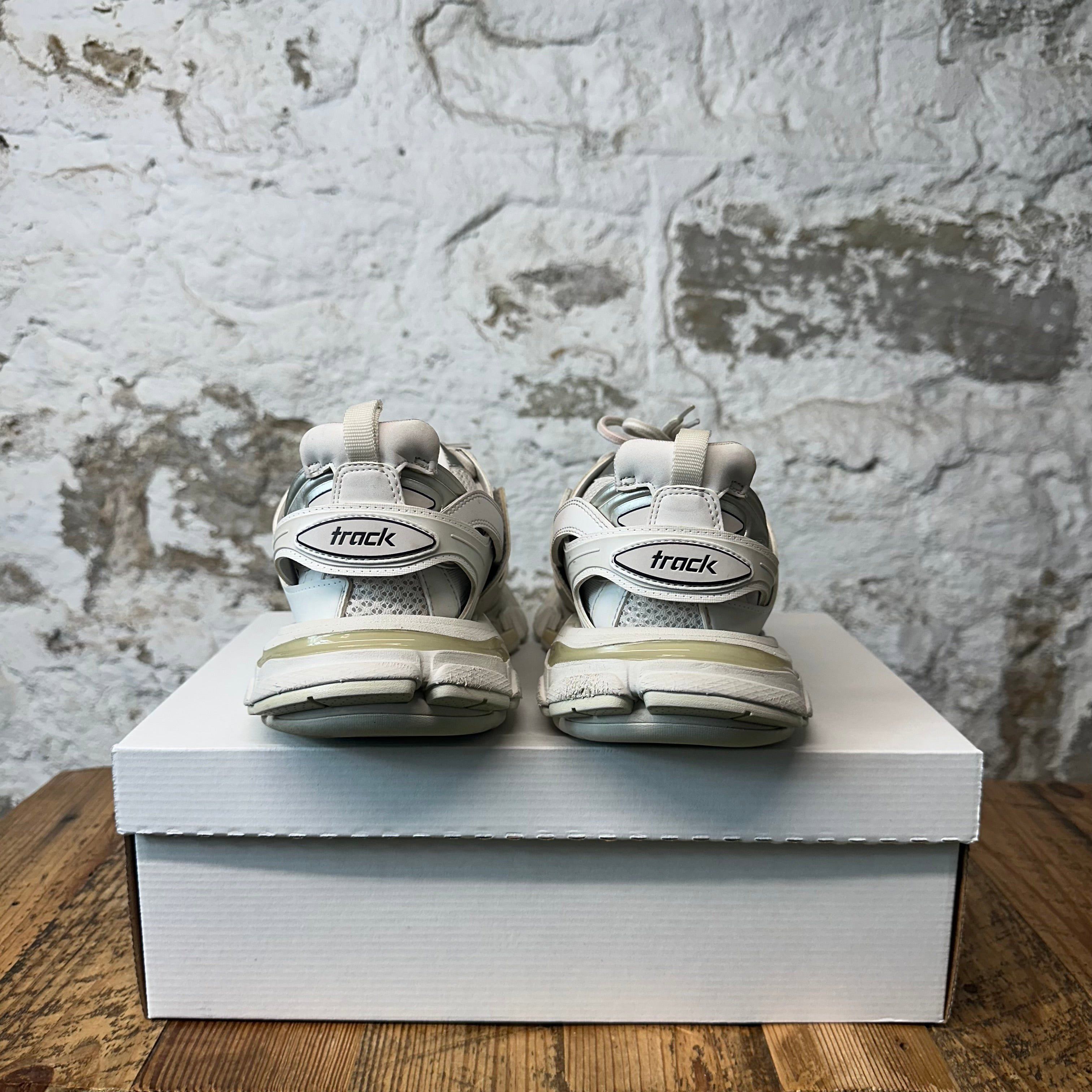Balenciaga Balenciaga Track Runner Triple White Sneaker Sz 6.5 (39) Size US 6.5 / EU 39-40 - 6 Thumbnail