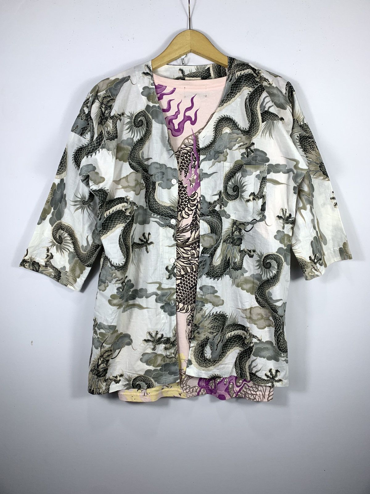 Beauty Beast × Hysteric Glamour × Japanese Brand Japanese Archived Dragon Long Sleeve Size US L / EU 52-54 / 3 - 1 Thumbnail