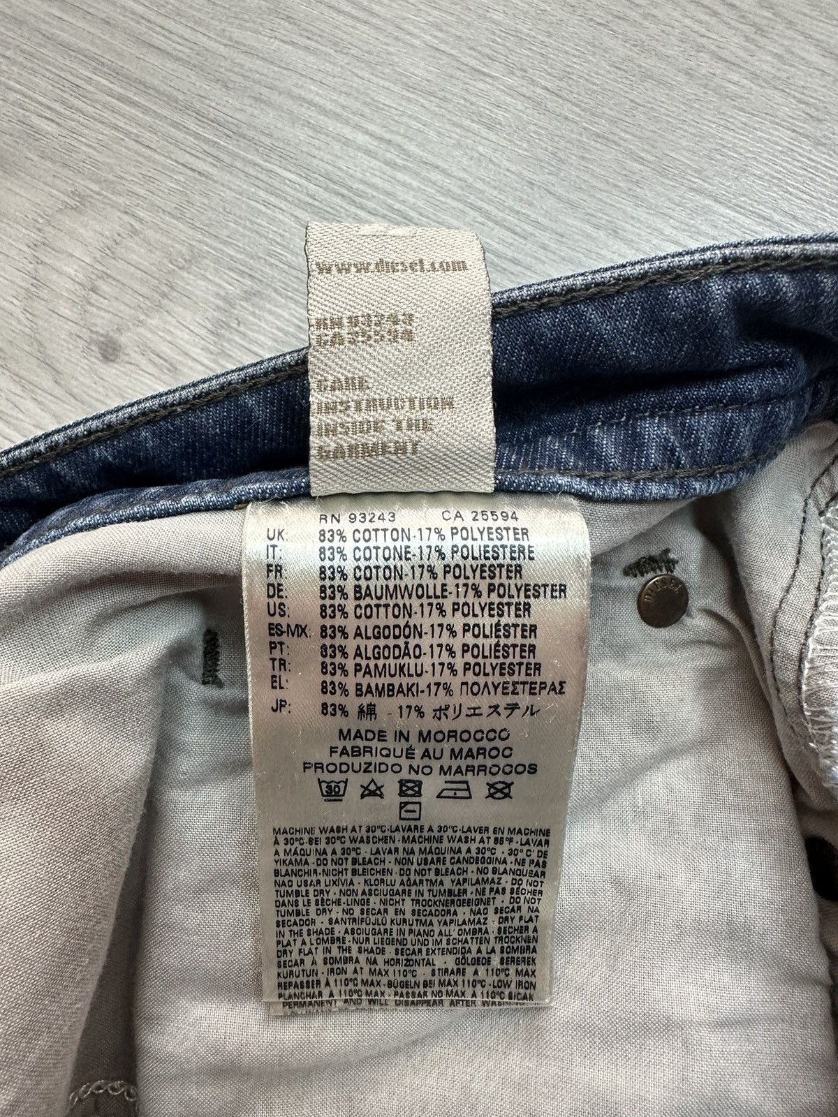 Diesel Vintage jeans Diesel buster Size US 36 / EU 52 - 12 Thumbnail