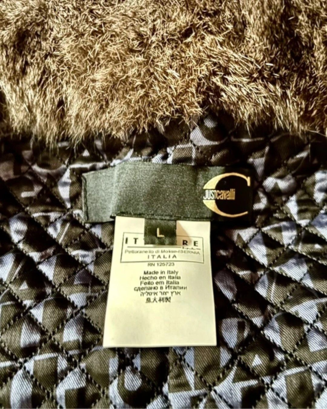 Roberto Cavalli RARE REX RABBIT FUR JACKET Size US L / EU 52-54 / 3 - 5 Thumbnail