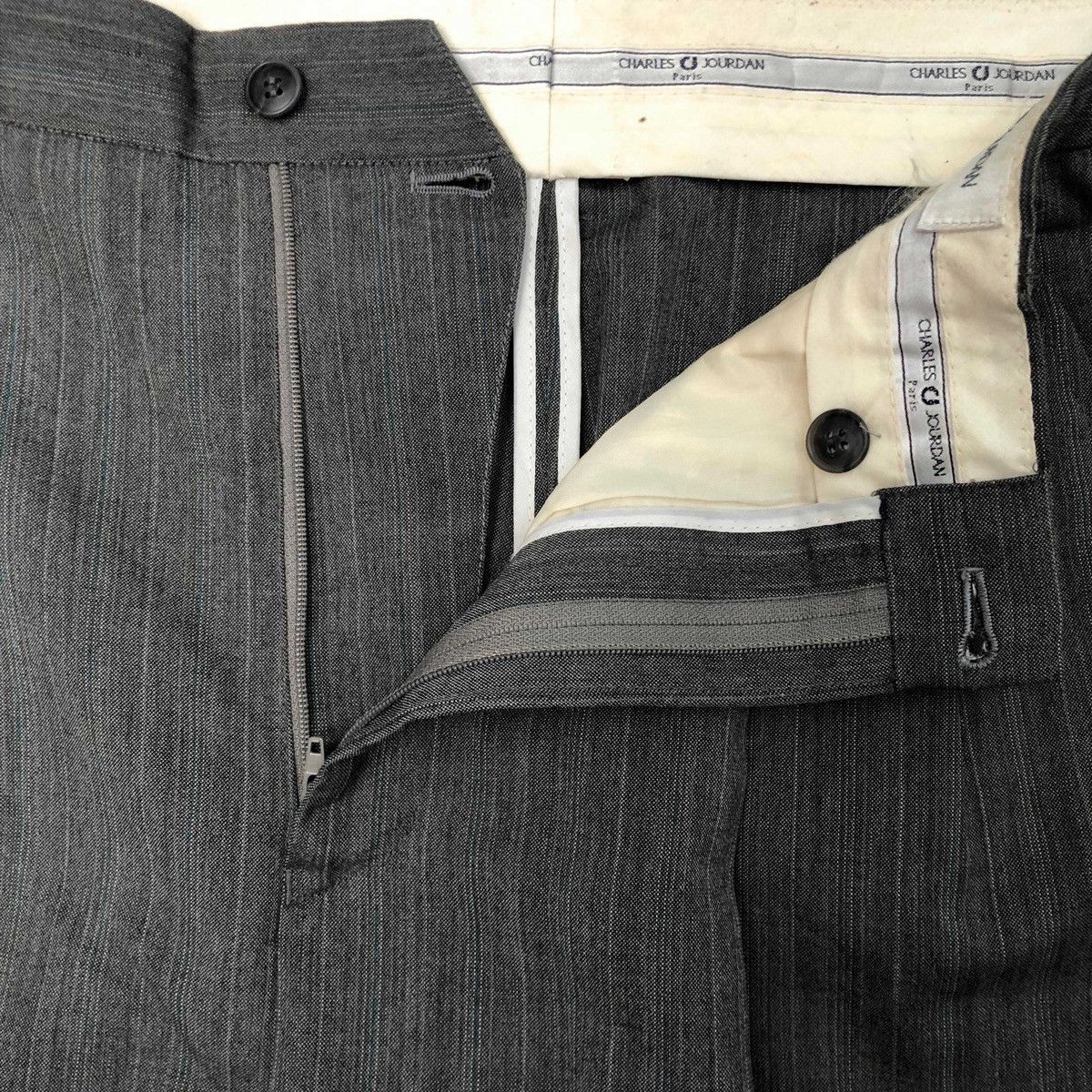 Charles Jourdan Charles Jourdan Pleated Front Trouser Pants Size US 30 / EU 46 - 5 Thumbnail