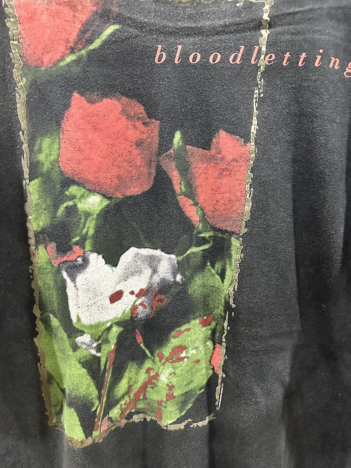 Band Tees × Vintage vintage 1990 CONCRETE BLONDE bloodletting promo t-shirts Size US L / EU 52-54 / 3 - 3 Thumbnail