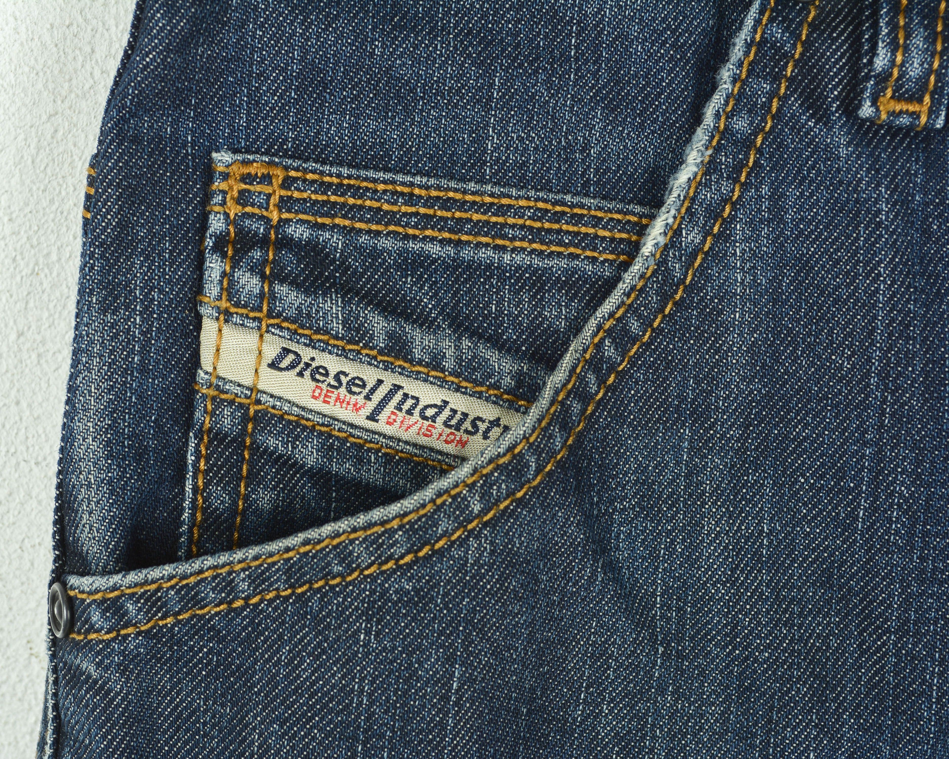 Diesel Krooley W33 L32 Regular Fit Tapered Jeans Denim Pants Size US 33 - 3 Thumbnail