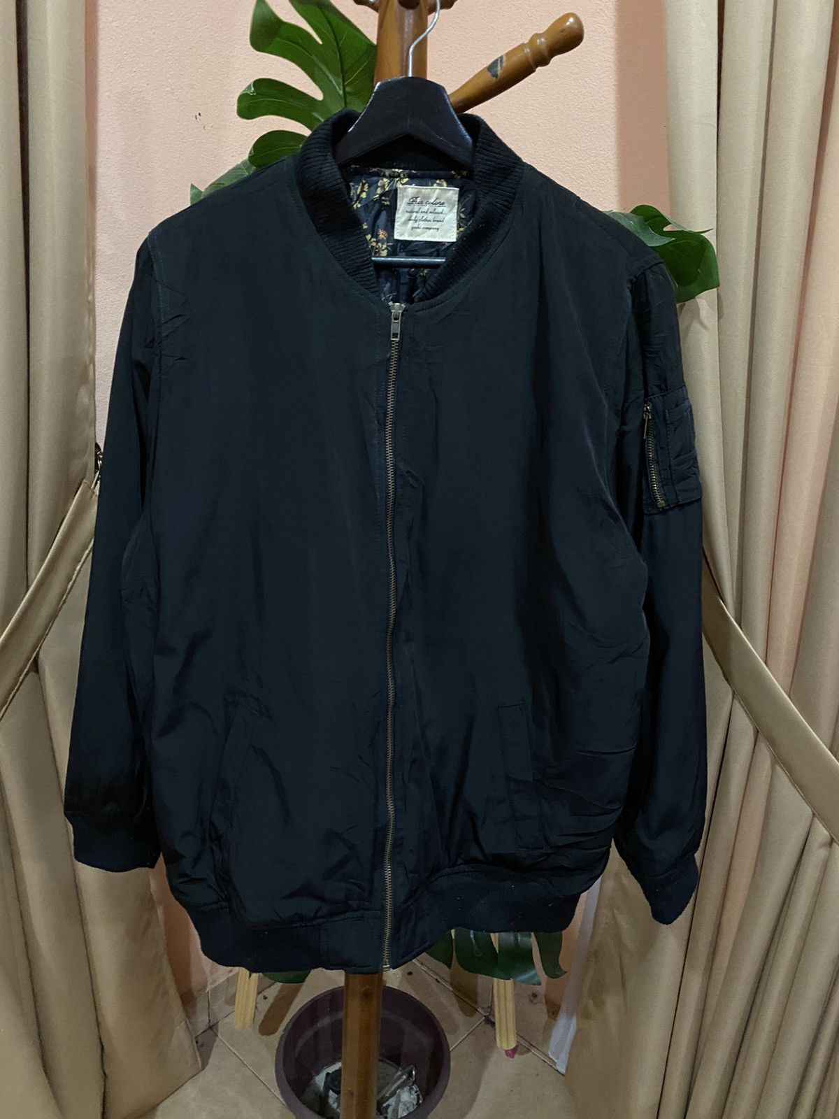 Japanese Brand YOSHI COMPANY BOMBER JACKET Size US L / EU 52-54 / 3 - 1 Thumbnail