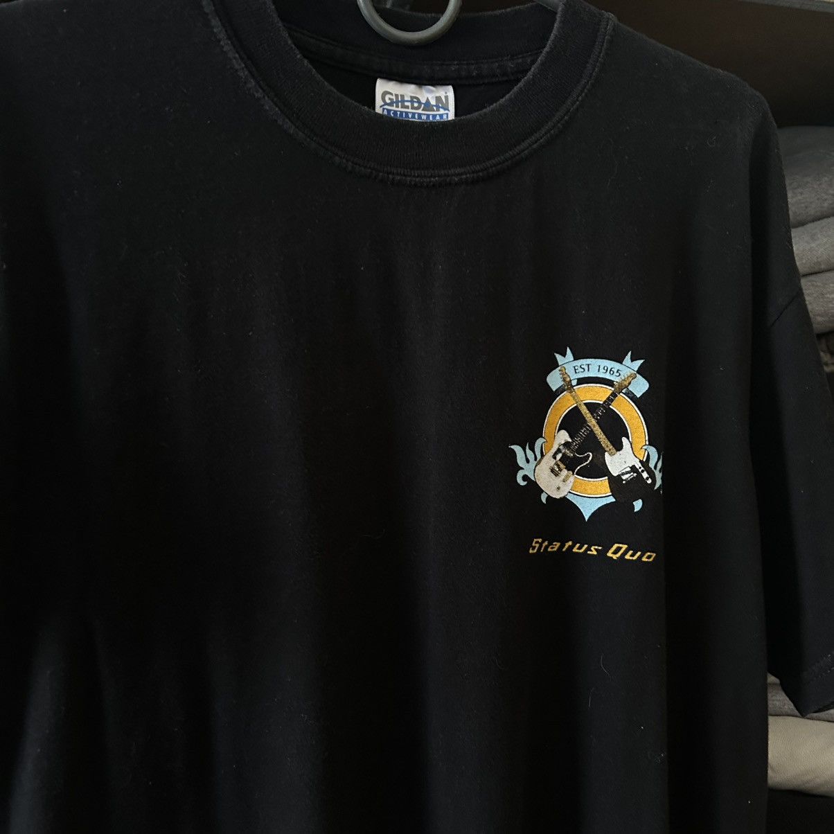 Band Tees Vintage Status Quo Small Logo 2000’s Rock Band tee size M Size US M / EU 48-50 / 2 - 2 Thumbnail