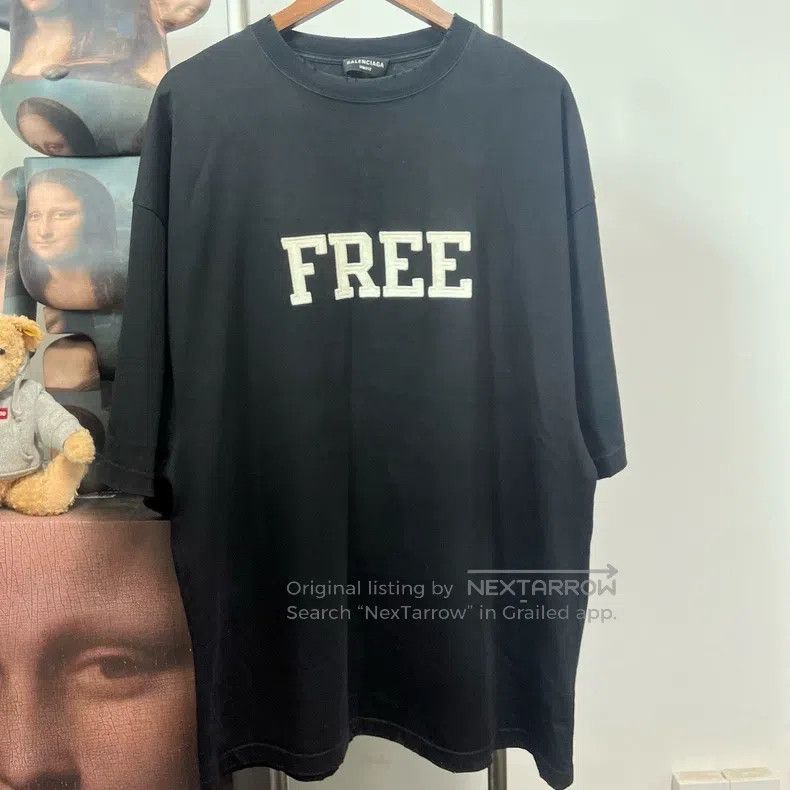 Balenciaga Embroidered Short Sleeve