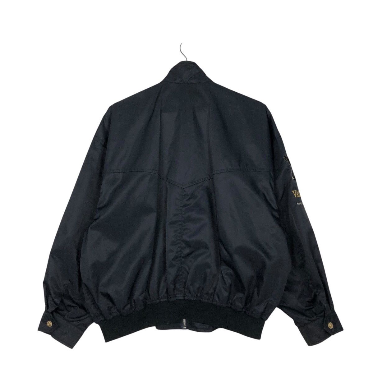 Japanese Brand Vintage Satin Bomber Jacket Valenzia Po Sports Issey Miyake Size US M / EU 48-50 / 2 - 9 Thumbnail