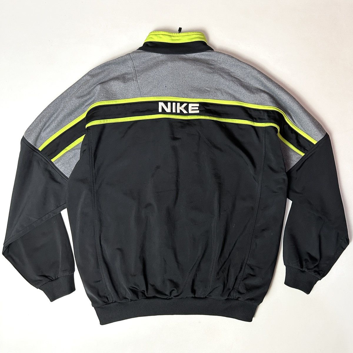 Nike × Vintage Nike 90s vintage tracktop colour block jacket Size US L / EU 52-54 / 3 - 9 Thumbnail