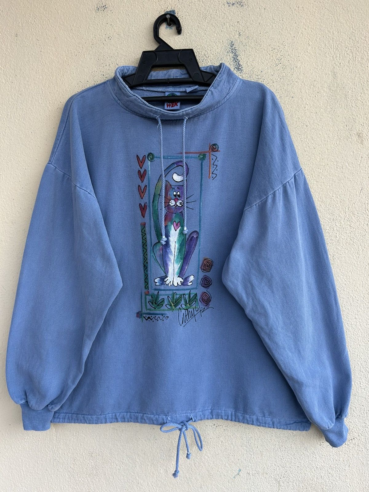 グランジ WEK THE WORLD 90s USA製 プルオーバースウェット