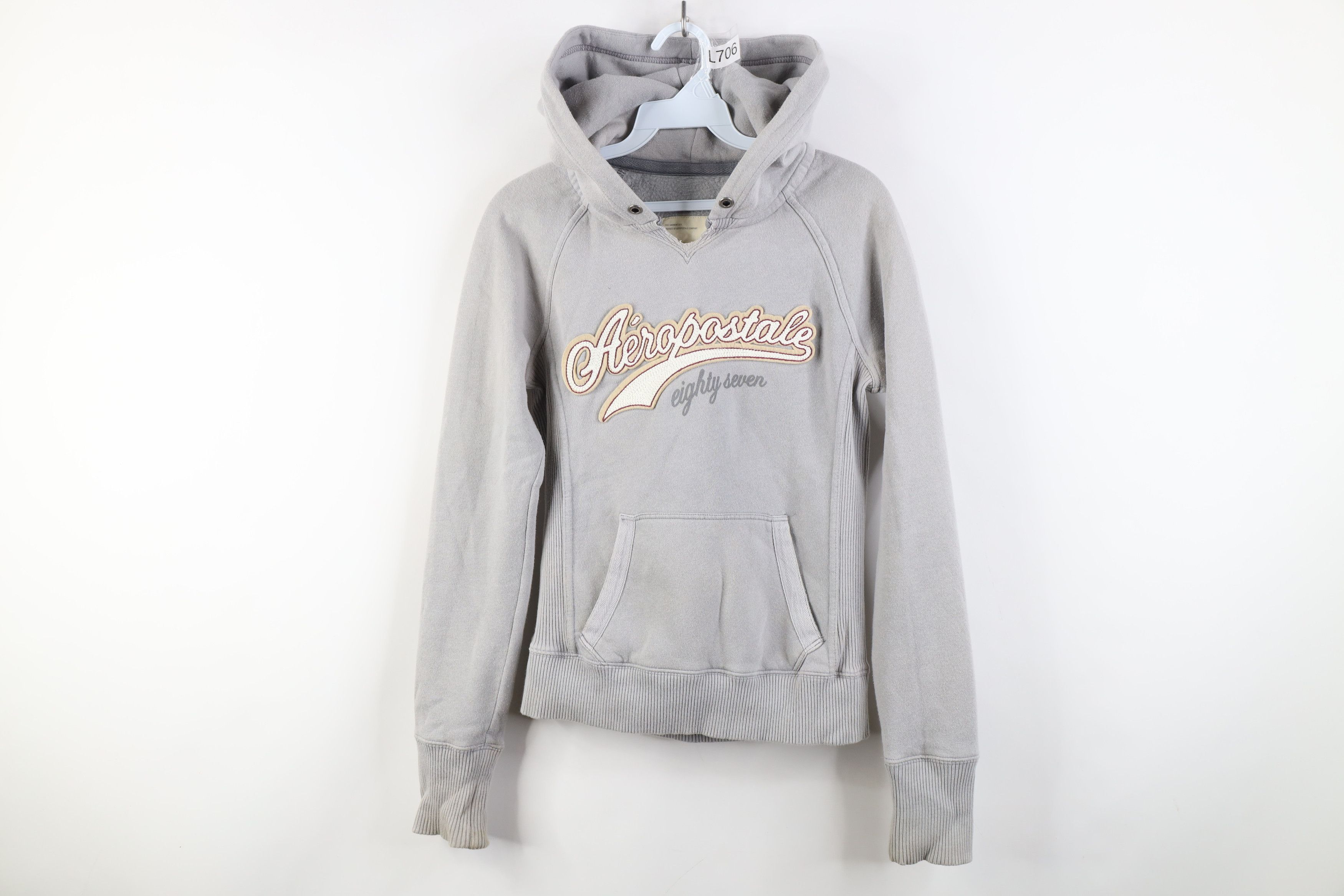 Aeropostale Vintage 90s Y2K Aeropostale Babydoll Bella Hoodie Sweatshirt Size M / US 6-8 / IT 42-44 - 1 Thumbnail