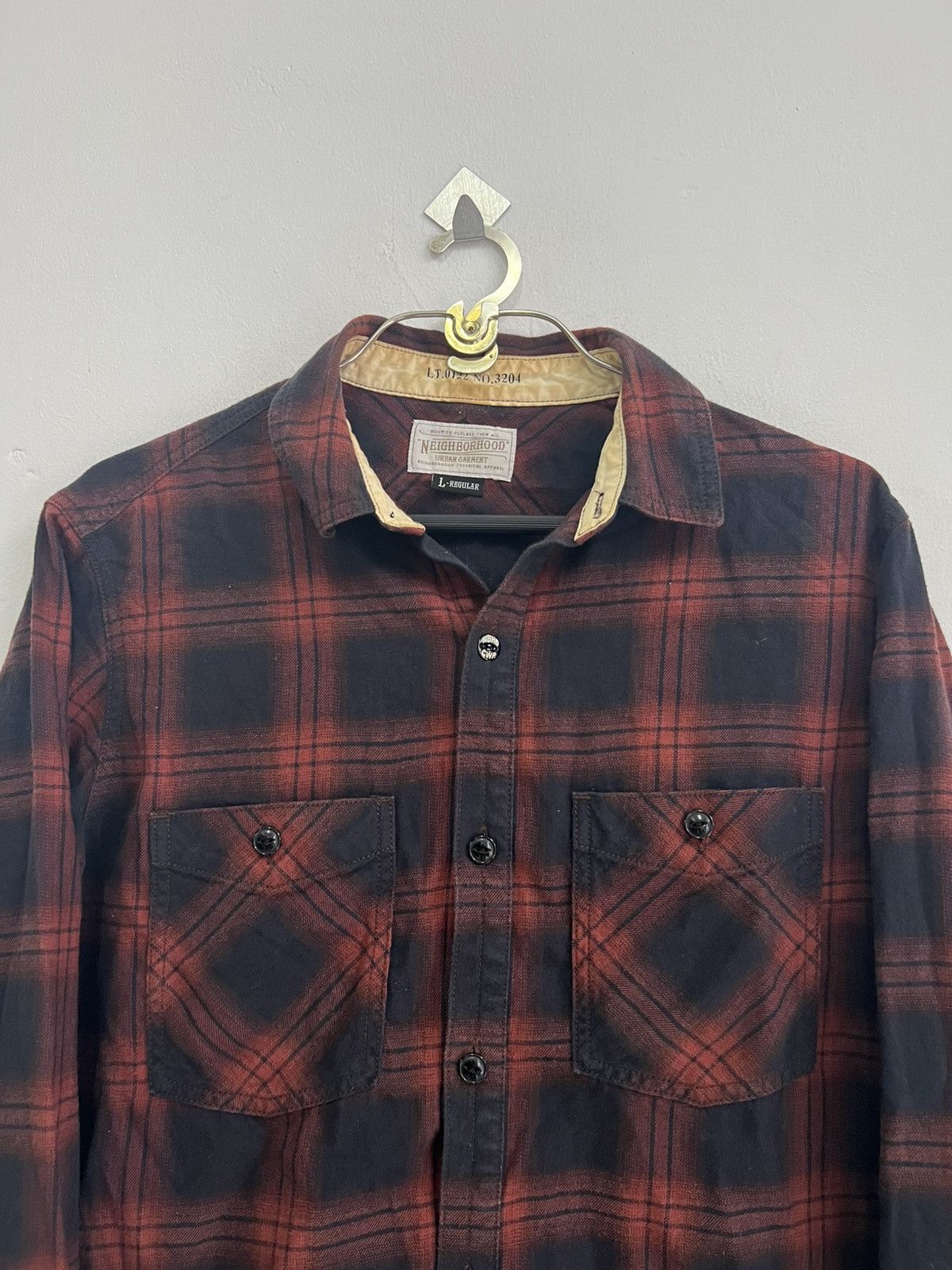 Garment Reproduction of Workers × Neighborhood AW12 Neighborhood Tech Beauty Plaid Nel Checked Flannel Jkt Size US L / EU 52-54 / 3 - 3 Thumbnail