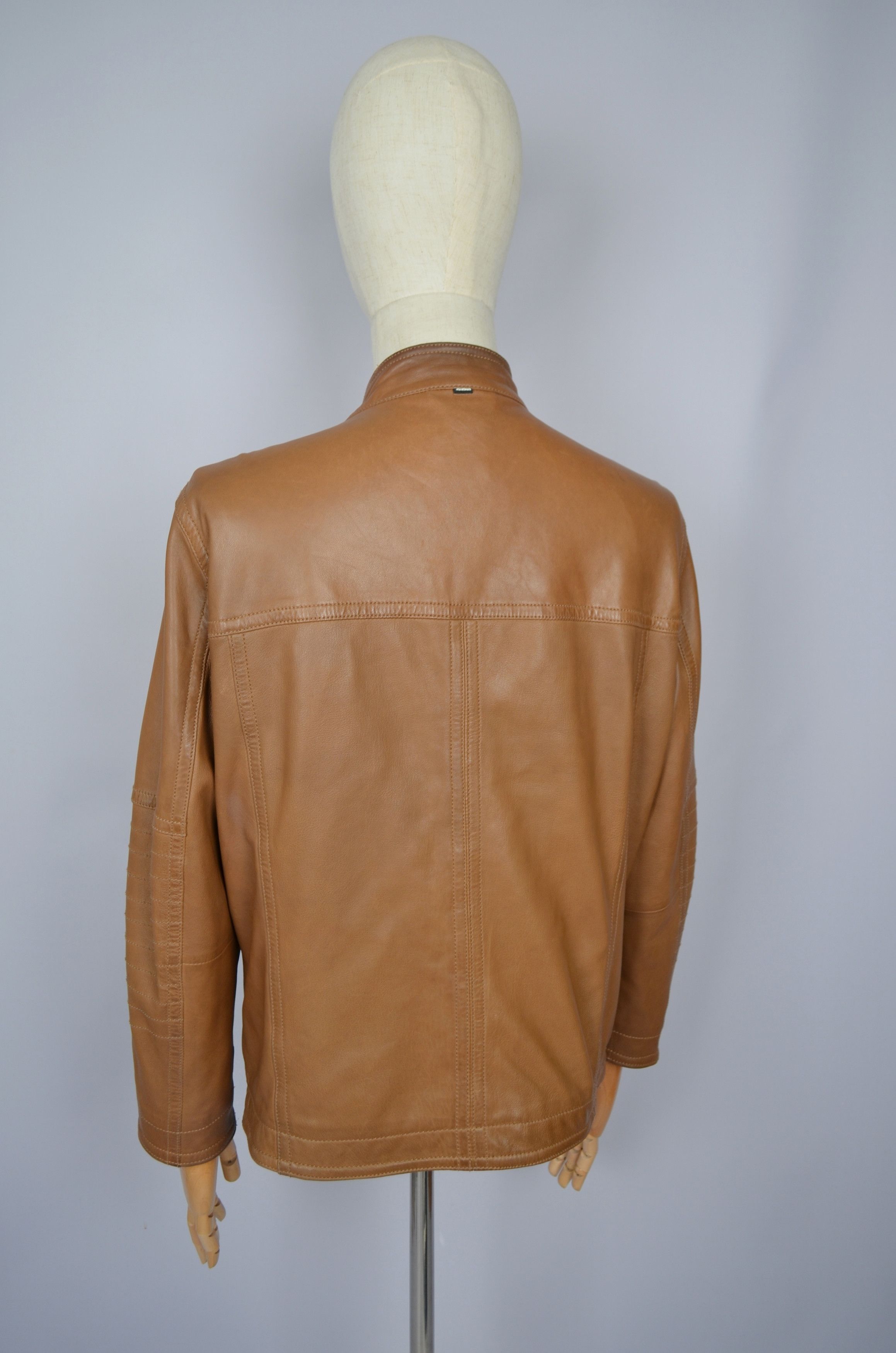 Designer × Strellson Strellson Leather Jacket Cognac Brown Size M Luxury VGC Size US M / EU 48-50 / 2 - 12 Thumbnail