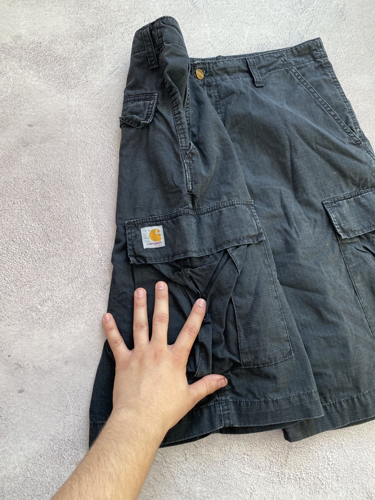 Carhartt Vintage carhartt cargo shorts Size US 32 / EU 48 - 7 Thumbnail