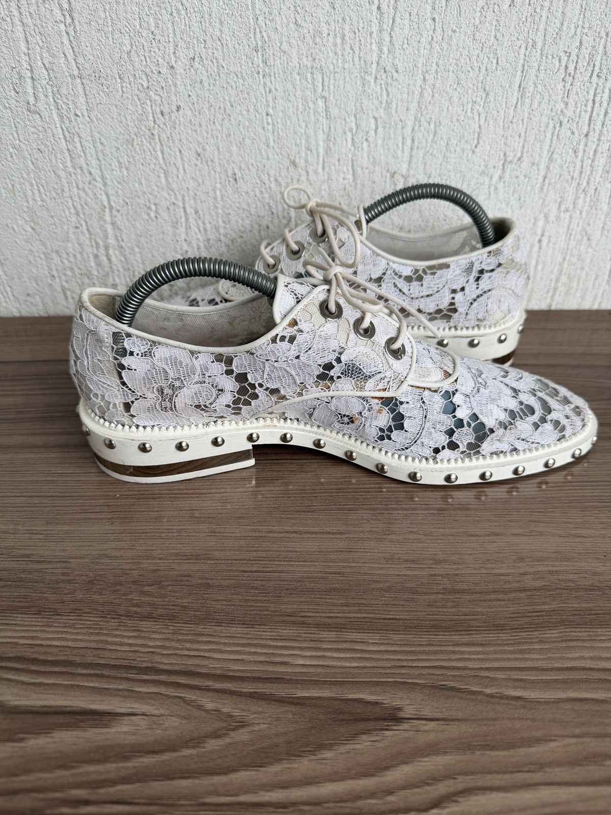 Givenchy ❤️🔥Y Nika lace wedding oxford Size US 8.5 / IT 38.5 - 14 Thumbnail