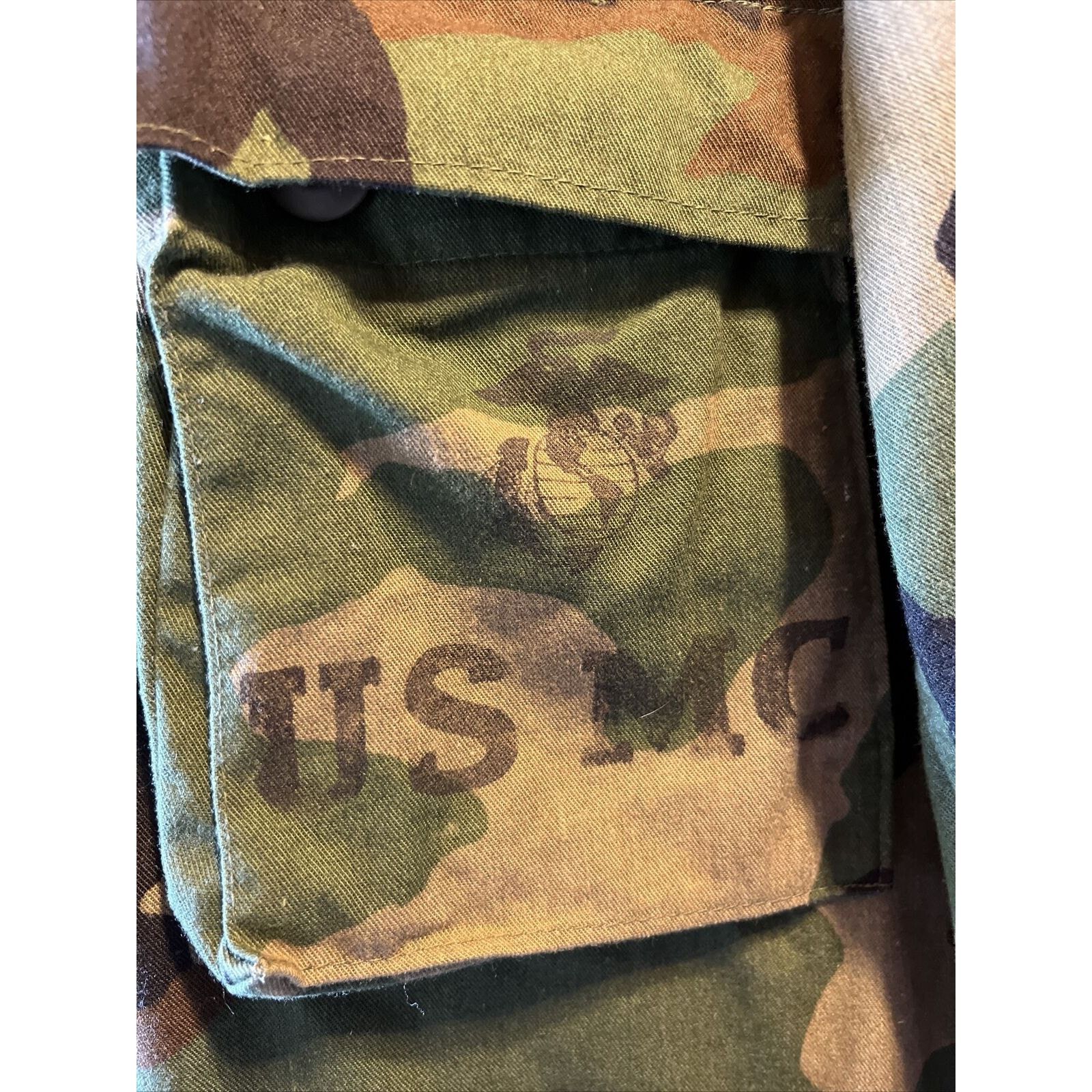 Other Vintage USMC Military Jacket Mens Small LS Missing 2 Buttons Size US S / EU 44-46 / 1 - 4 Thumbnail