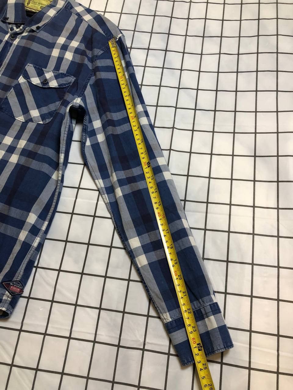 Barbour Barbour International Mcqueen Shirt Mens Plaid Slim Fit Size US M / EU 48-50 / 2 - 5 Thumbnail