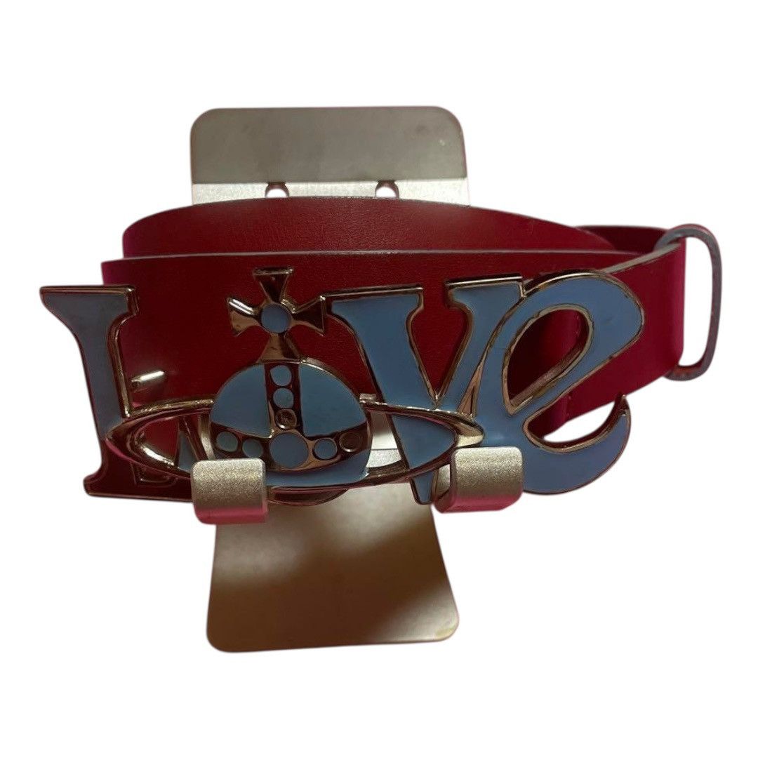 Vivienne Westwood Red Love Belt | Grailed