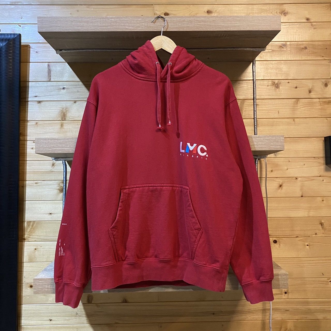 Japanese Brand LMC lost management cities hoodie red Size US M / EU 48-50 / 2 - 1 Thumbnail