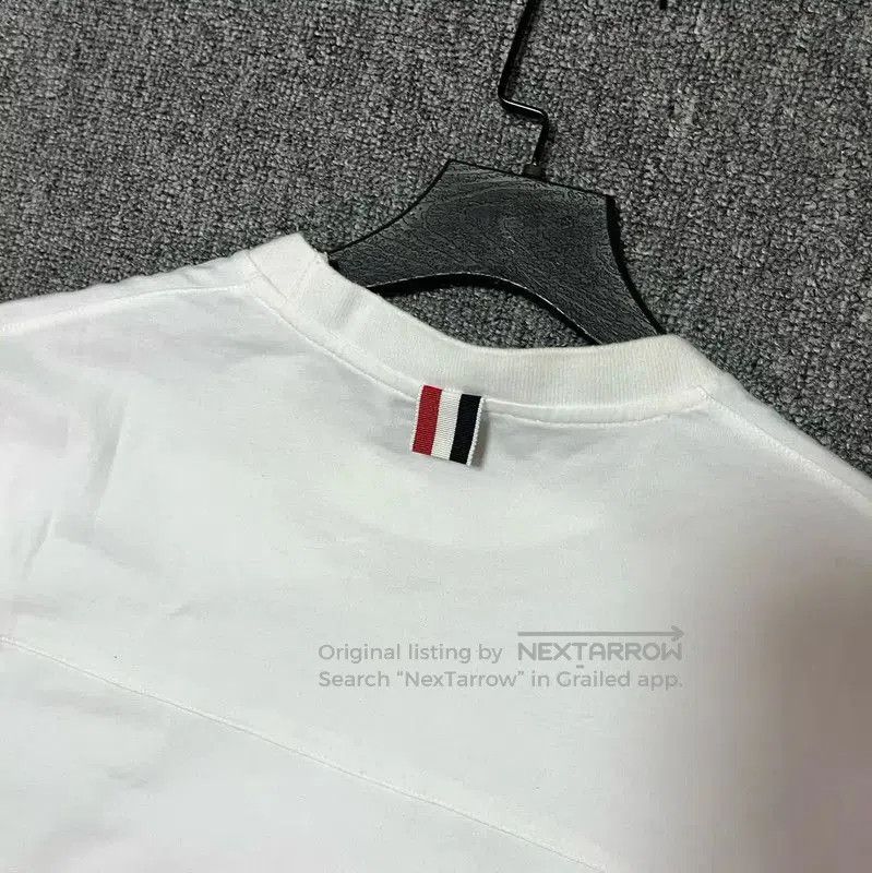 Thom Browne Thom Browne White Cotton Men's T-Shirt . Size US M / EU 48-50 / 2 - 4 Thumbnail