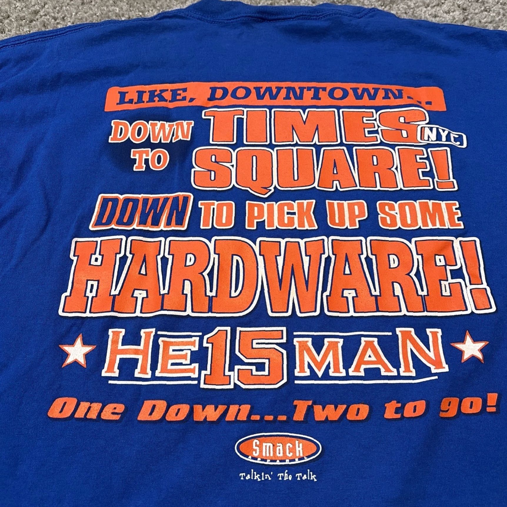 Vintage VINTAGE Florida Gators Football Tim Tebow Heisman Smack Talk Blue T-Shirt XL Size US XL / EU 56 / 4 - 3 Thumbnail