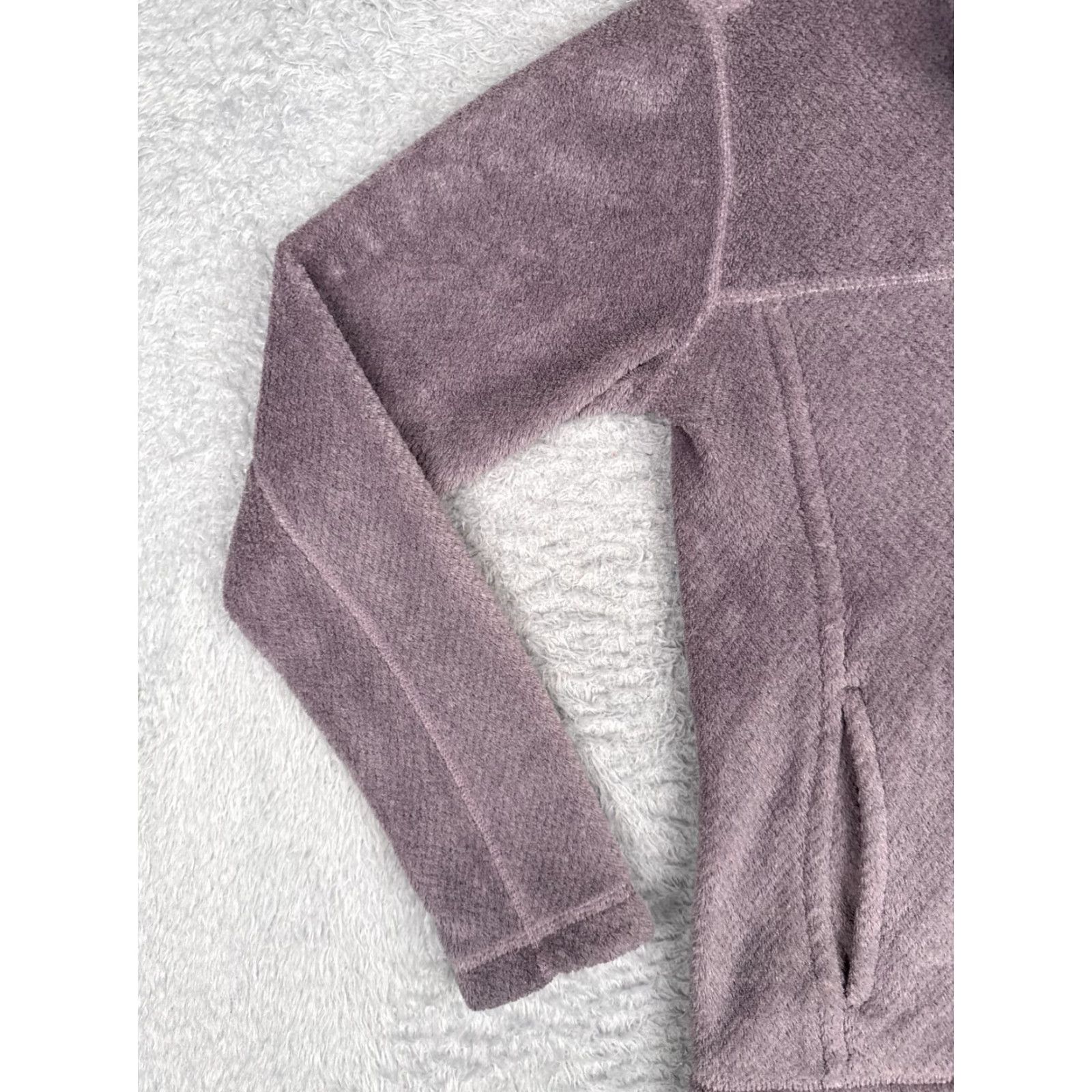 Patagonia Patagonia Womens Small Pink Re-Tool Snap-T Pullover Mock Neck Fleece Sweatshirt 1/4 Zip Logo Vintage No Size S / US 4 / IT 40 - 3 Thumbnail