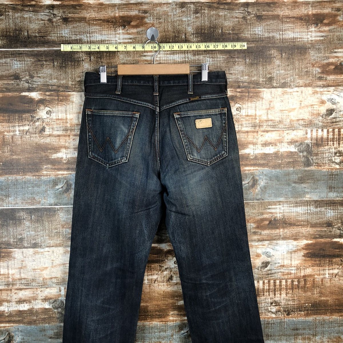 Vintage Wrangler Blue vintage Denim Pants #A1389 Size US 30 / EU 46 - 13 Thumbnail