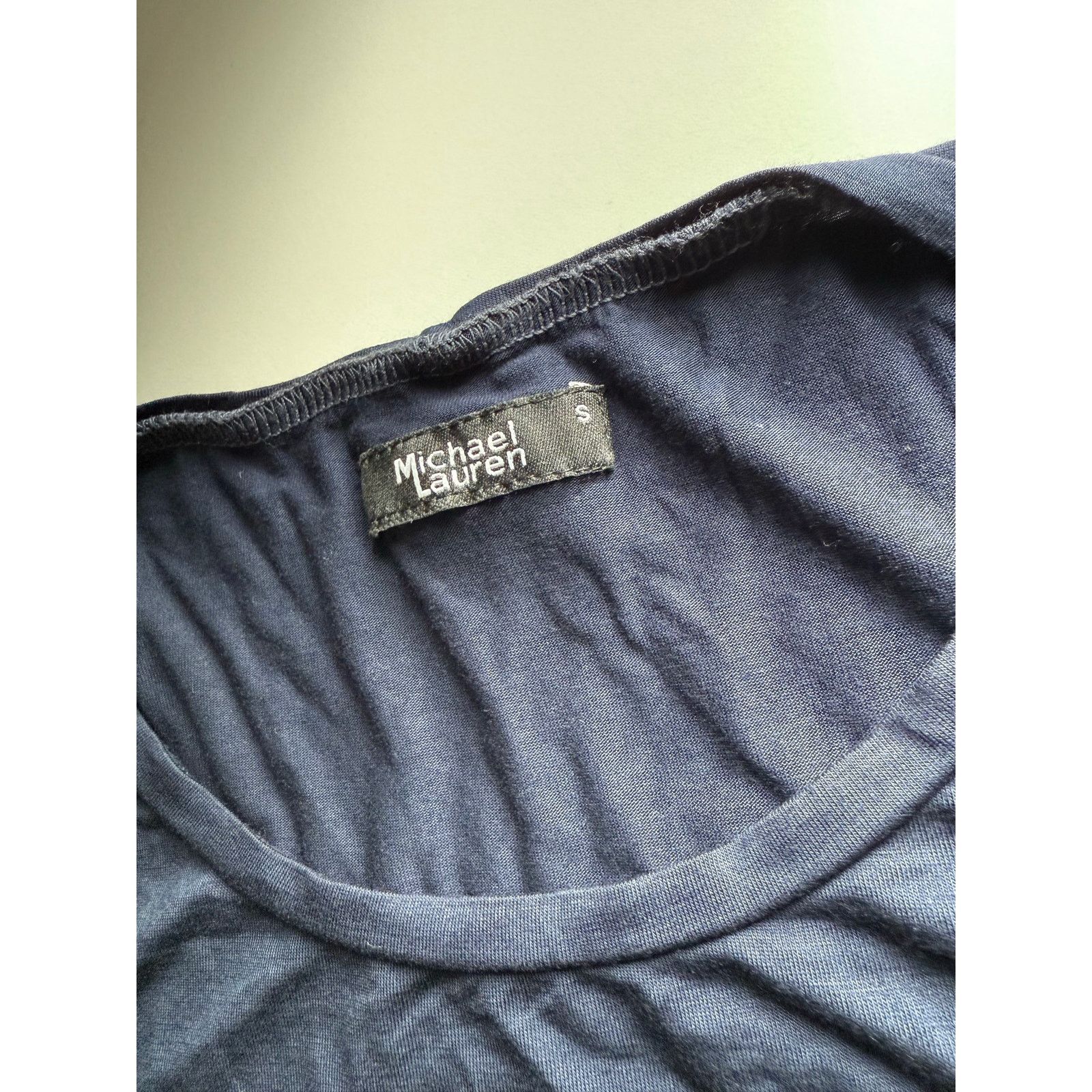 REVOLVE $66 New Michael Lauren Fitted Tee - Navy Small Size S / US 4 / IT 40 - 6 Thumbnail