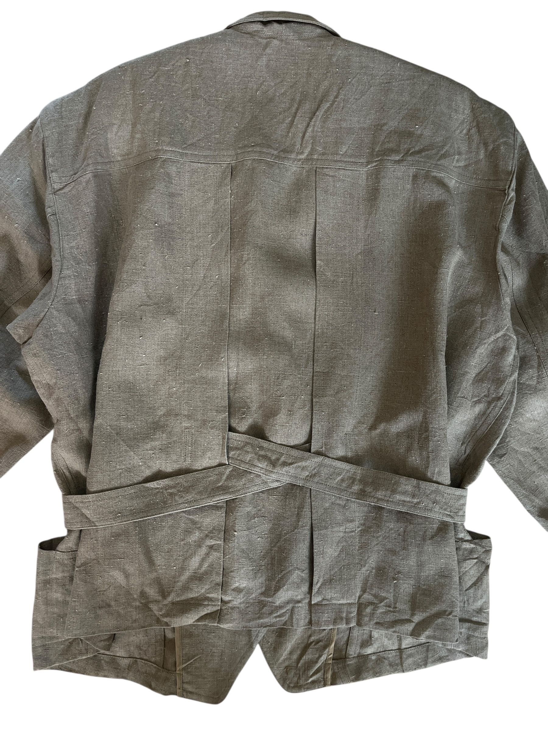 Issey Miyake Vintage 80s Issey Miyake Brush Label Canvas Jacket Size US M / EU 48-50 / 2 - 7 Thumbnail