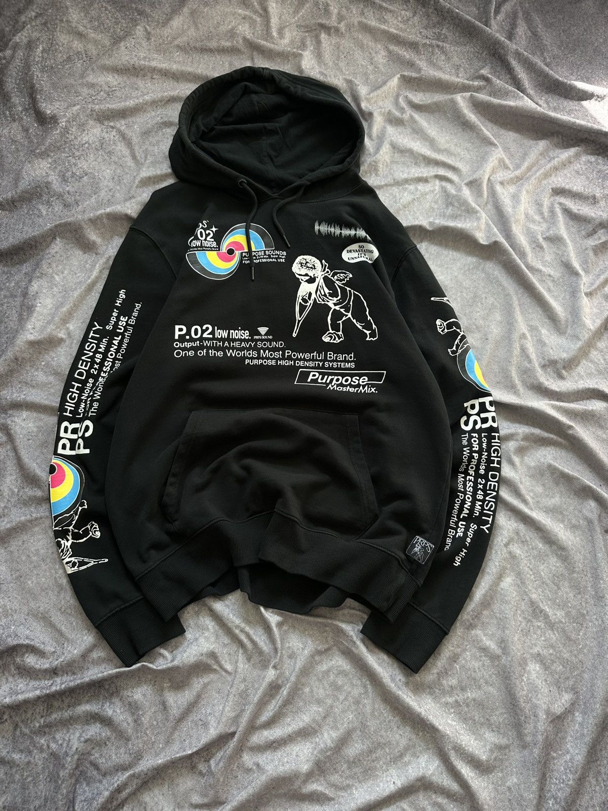 Prps Prps Ramah Purpose Sounds Master Mix Black Hoodie Size M Size US M / EU 48-50 / 2 - 2 Thumbnail