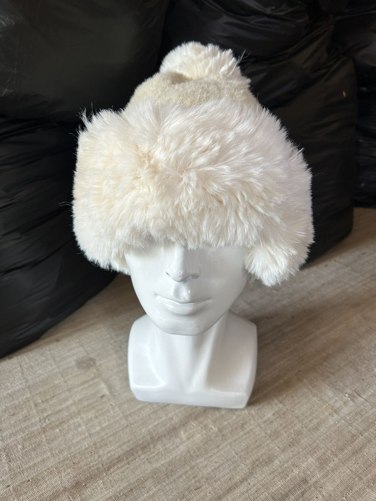 Japanese Brand × Kapital × Vintage RARE' Japanese Style Fur Beanie Hats 🎌☠️☠️ Size ONE SIZE - 2 Thumbnail