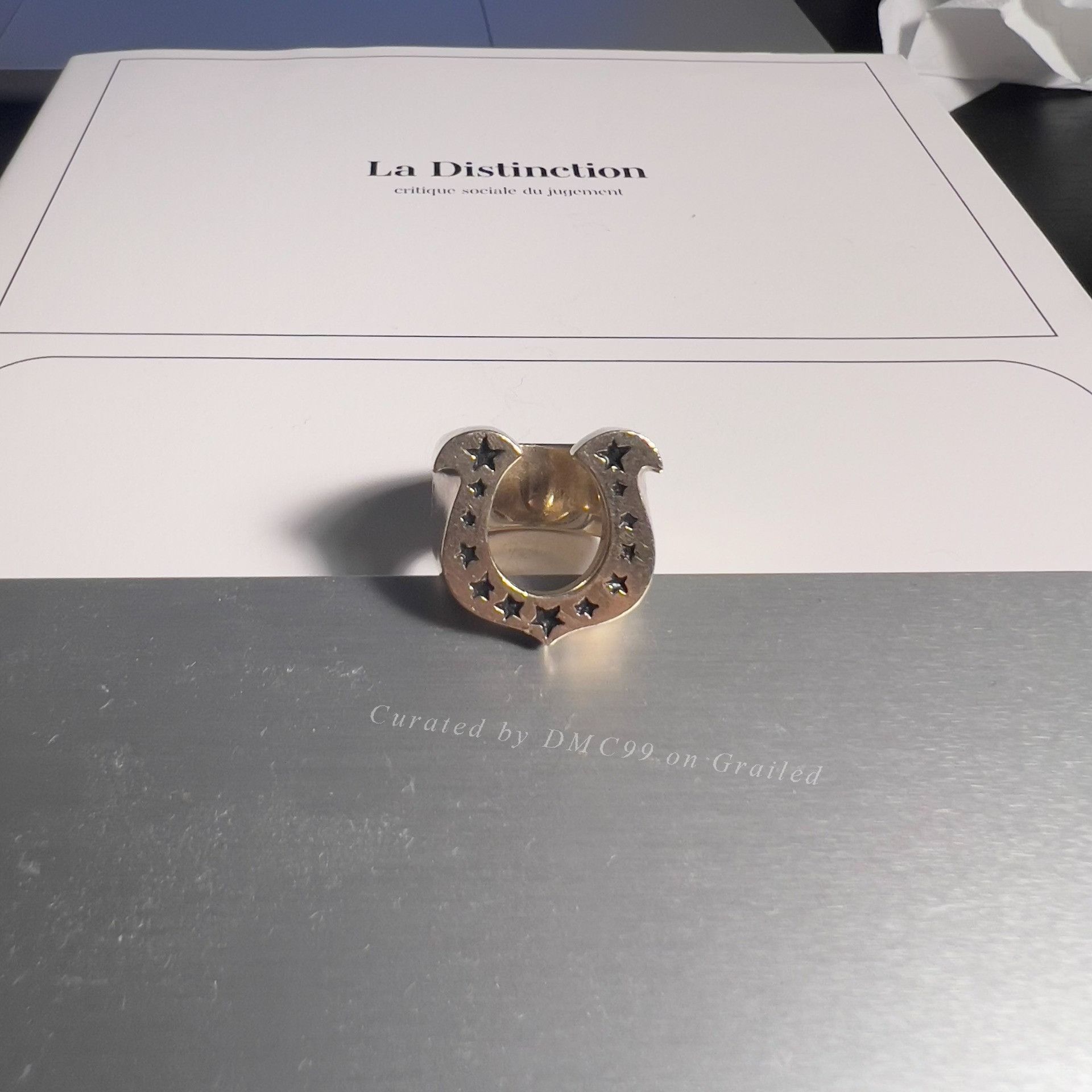 Tenderloin DIAMOND 💎Horseshoe Ring | Grailed