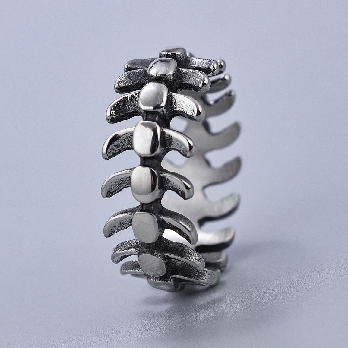 Jewelry Skull Crazy Jewelry Rings Open Size Chrome Ring (Size 7-13) Size ONE SIZE - 4 Thumbnail