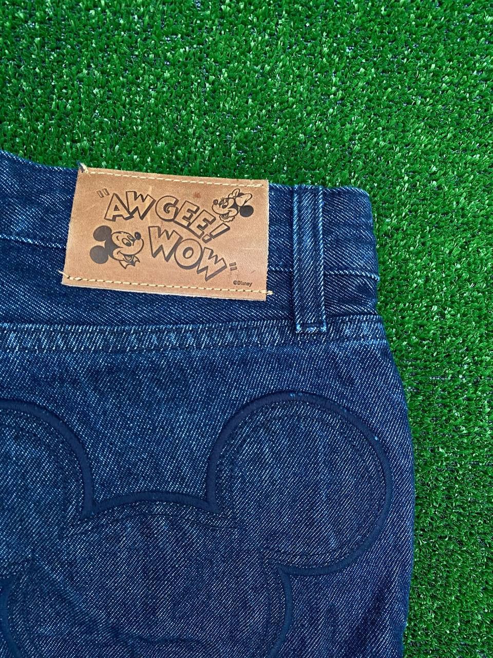 Zara Zara x Disney Mickey Mouse Flared Jeans Womens Size 27" / US 4 / IT 40 - 8 Thumbnail