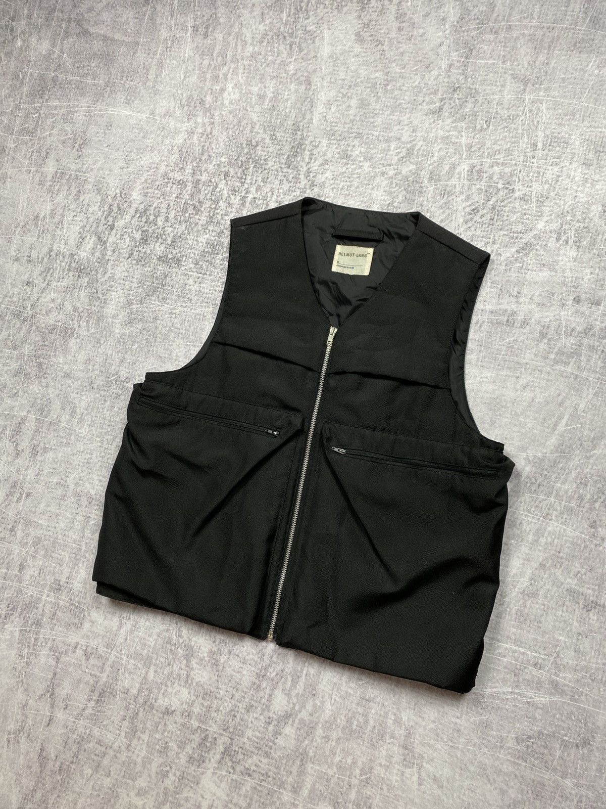 Helmut Lang Archive AW98 Helmut Lang Multi Pocket Zippered Cargo Vest Size US L / EU 52-54 / 3 - 2 Thumbnail