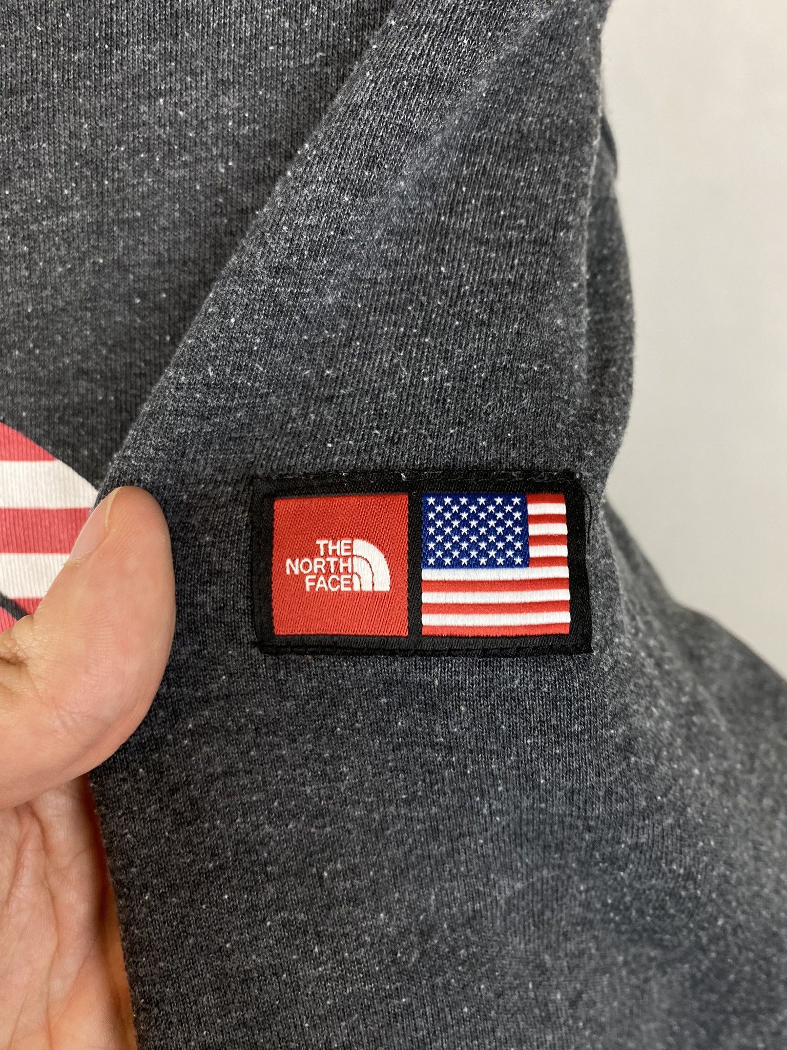 The North Face × Vintage the north face hoodie usa america flag Size US L / EU 52-54 / 3 - 5 Thumbnail