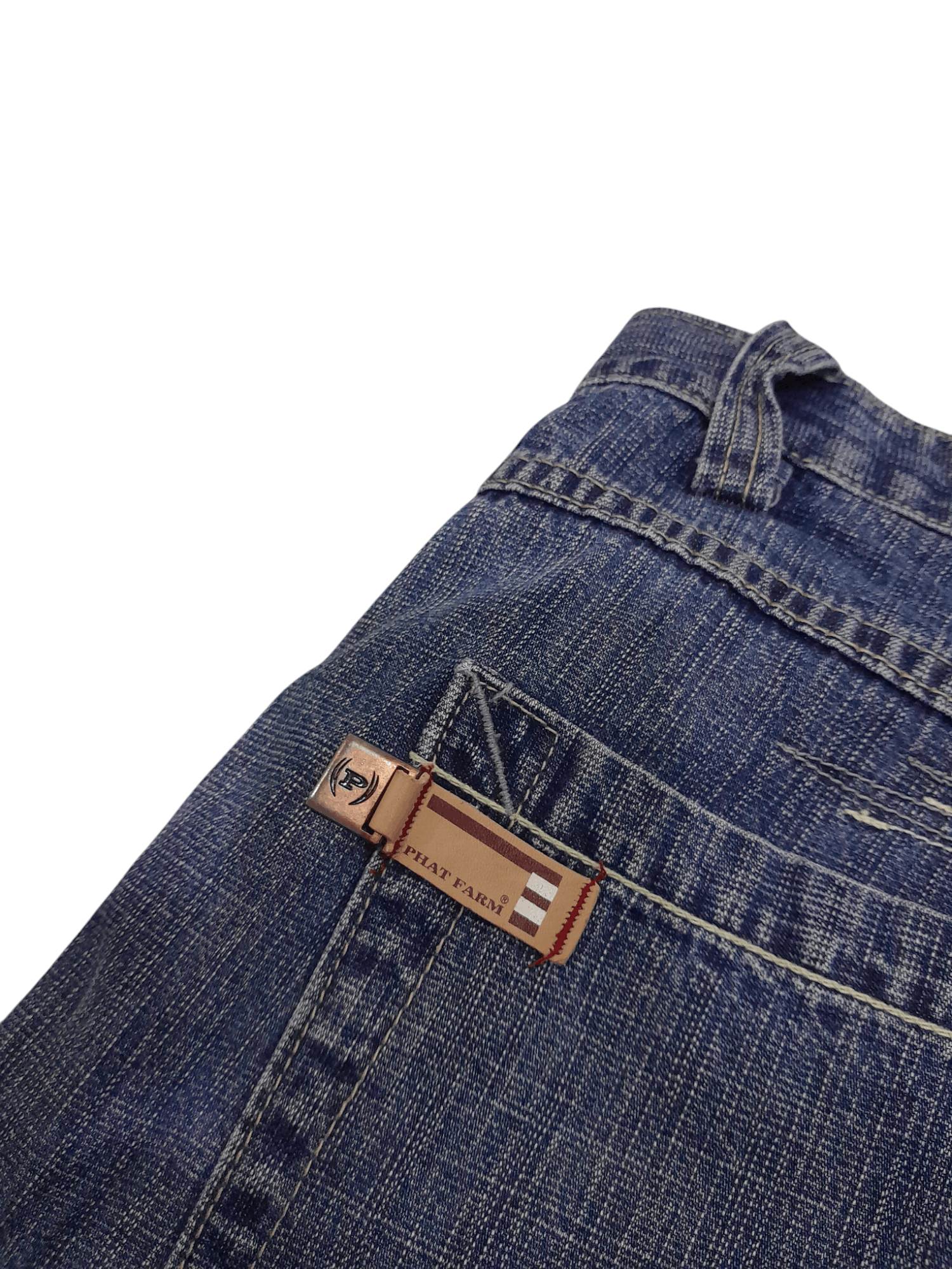 Phat Farm Phat Farm Baggy Denim (F526) Waist 36 Size US 36 / EU 52 - 5 Thumbnail