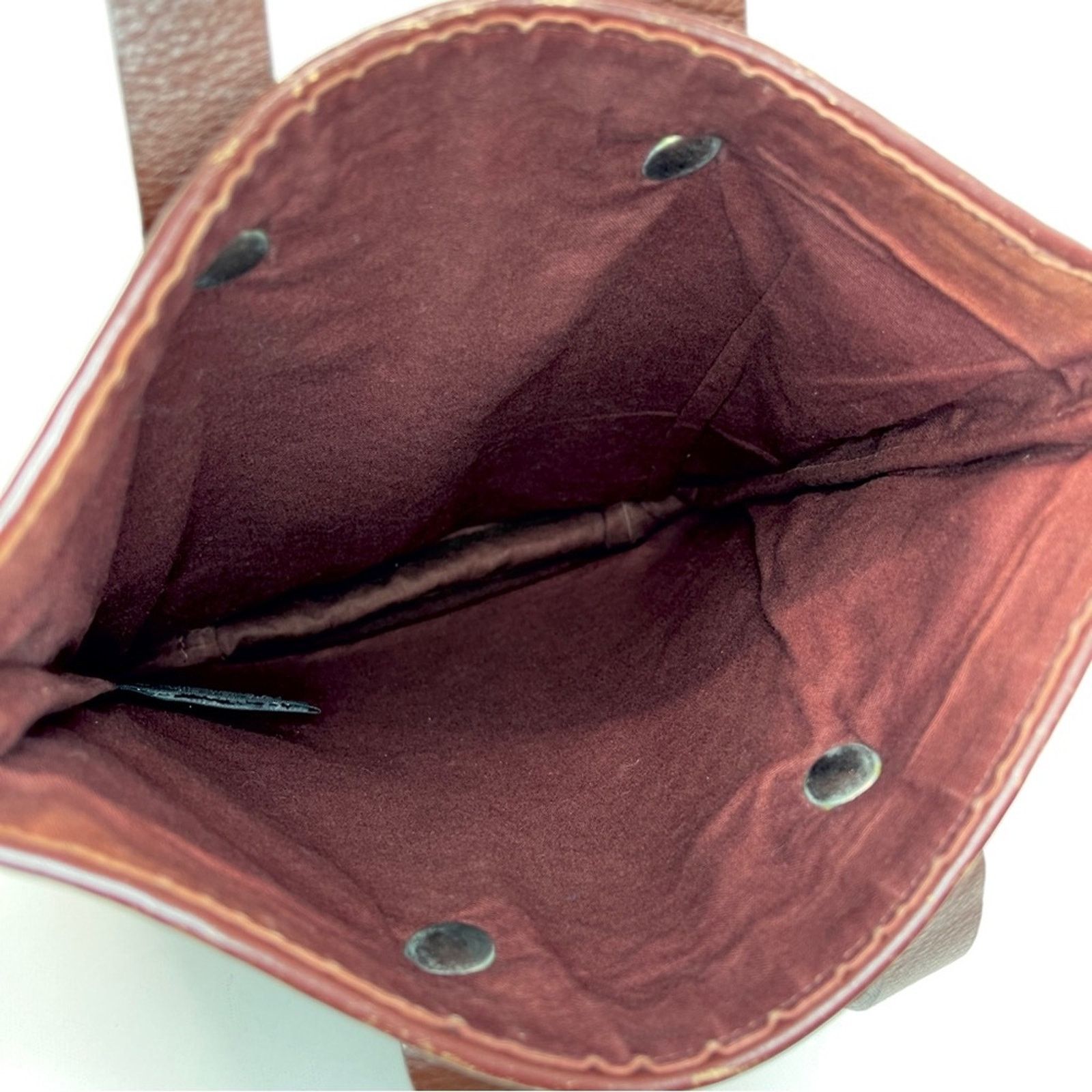 Hermes Hermés Ahmedebad Woven Leather Tote in Burnt Sienna Size ONE SIZE - 8 Thumbnail