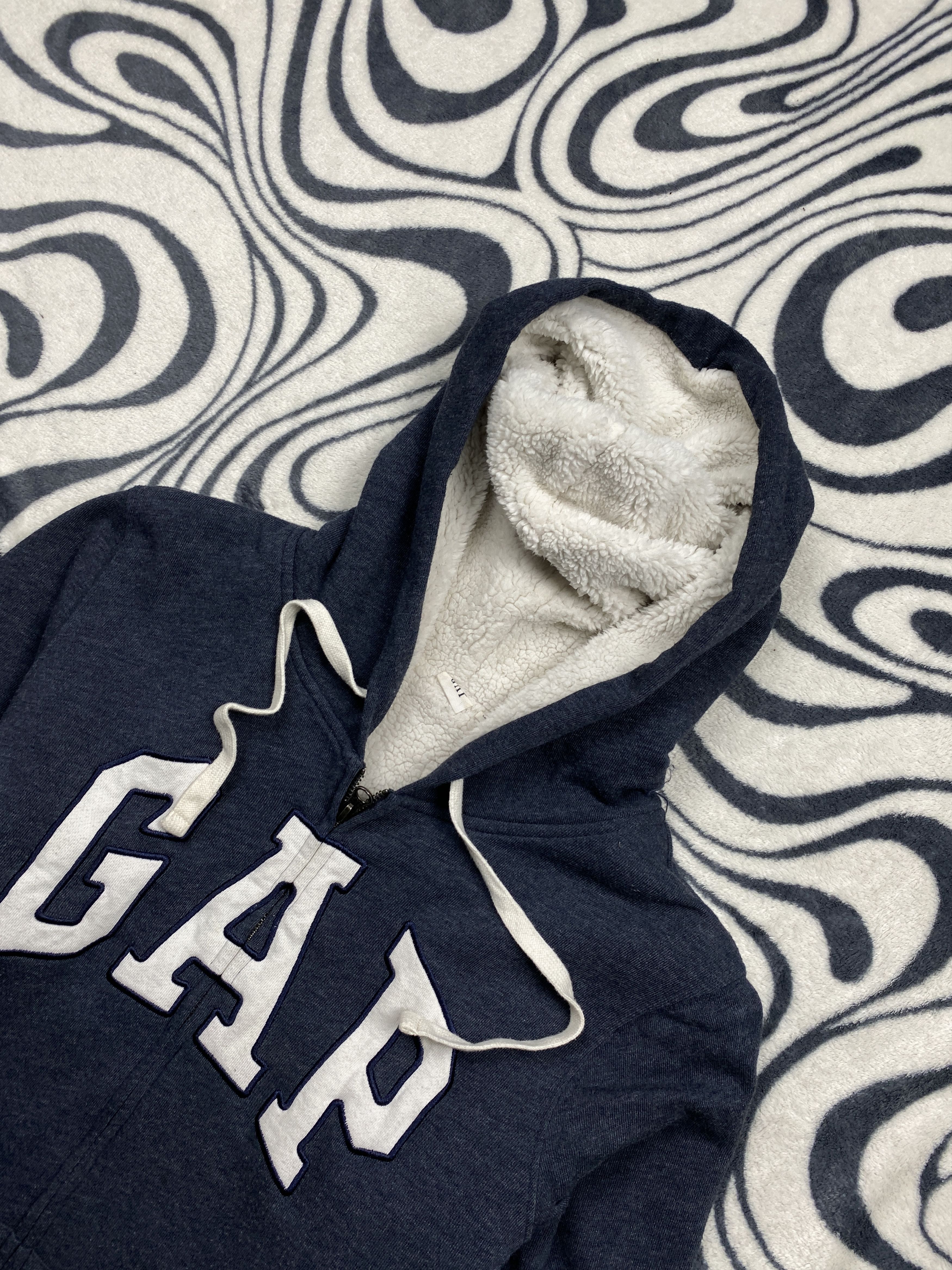 Gap Gap Vintage Zip Hoodie Sherpa Size US L / EU 52-54 / 3 - 2 Thumbnail