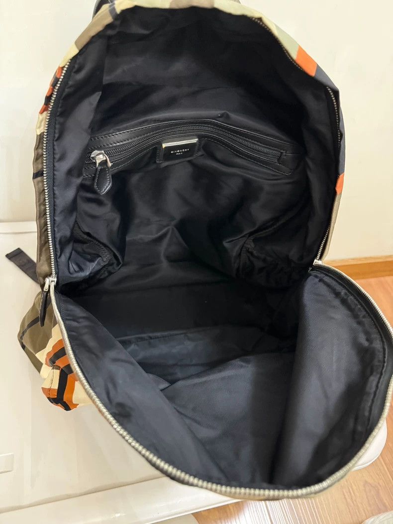 Givenchy Givenchy Camouflage Backpack with Orange Stripes, Military Size ONE SIZE - 5 Thumbnail