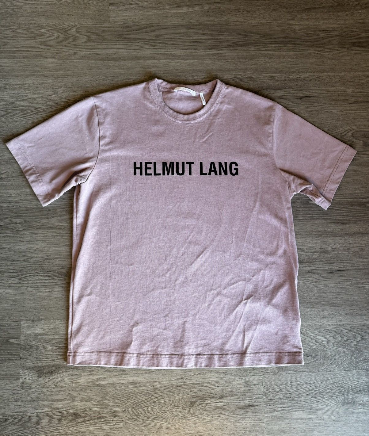 Helmut Lang Helmut Lang T-shirt with logo Size US M / EU 48-50 / 2 - 1 Thumbnail