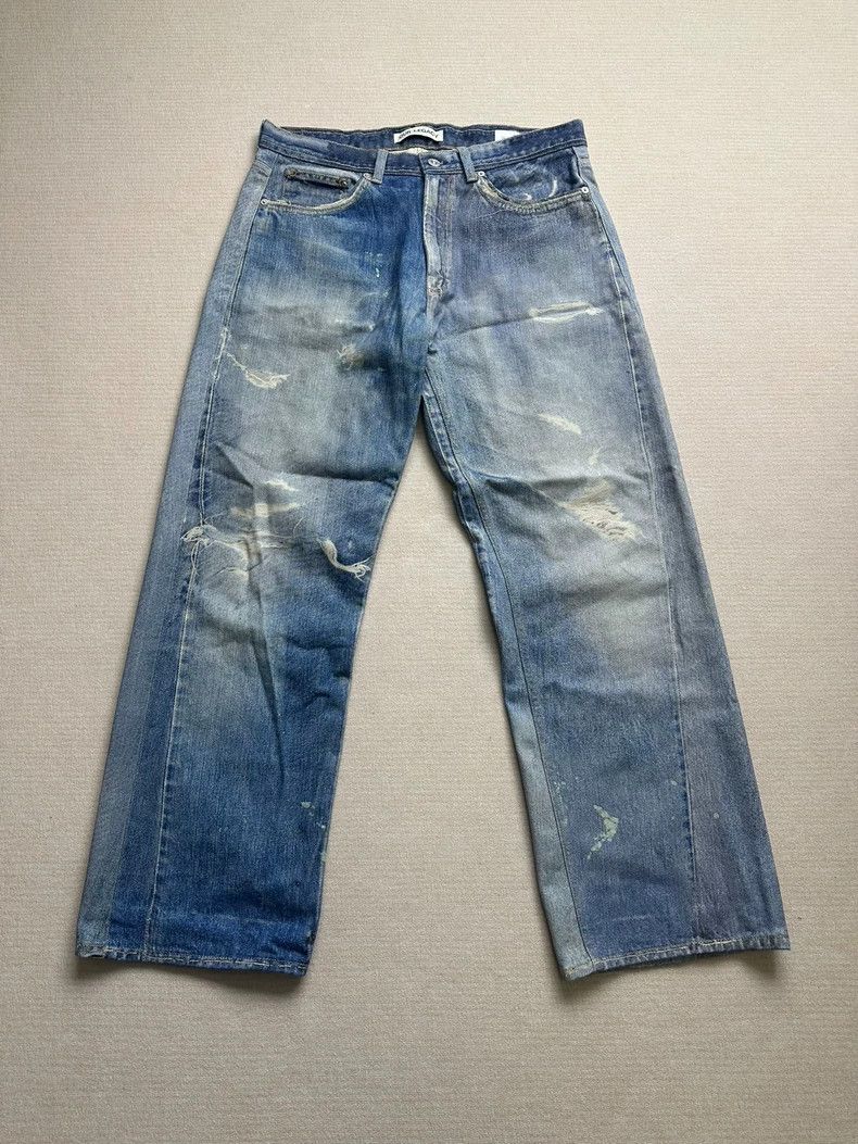 Our Legacy Our Legacy 3D printed jeans Size US 32 / EU 48 - 1 Thumbnail