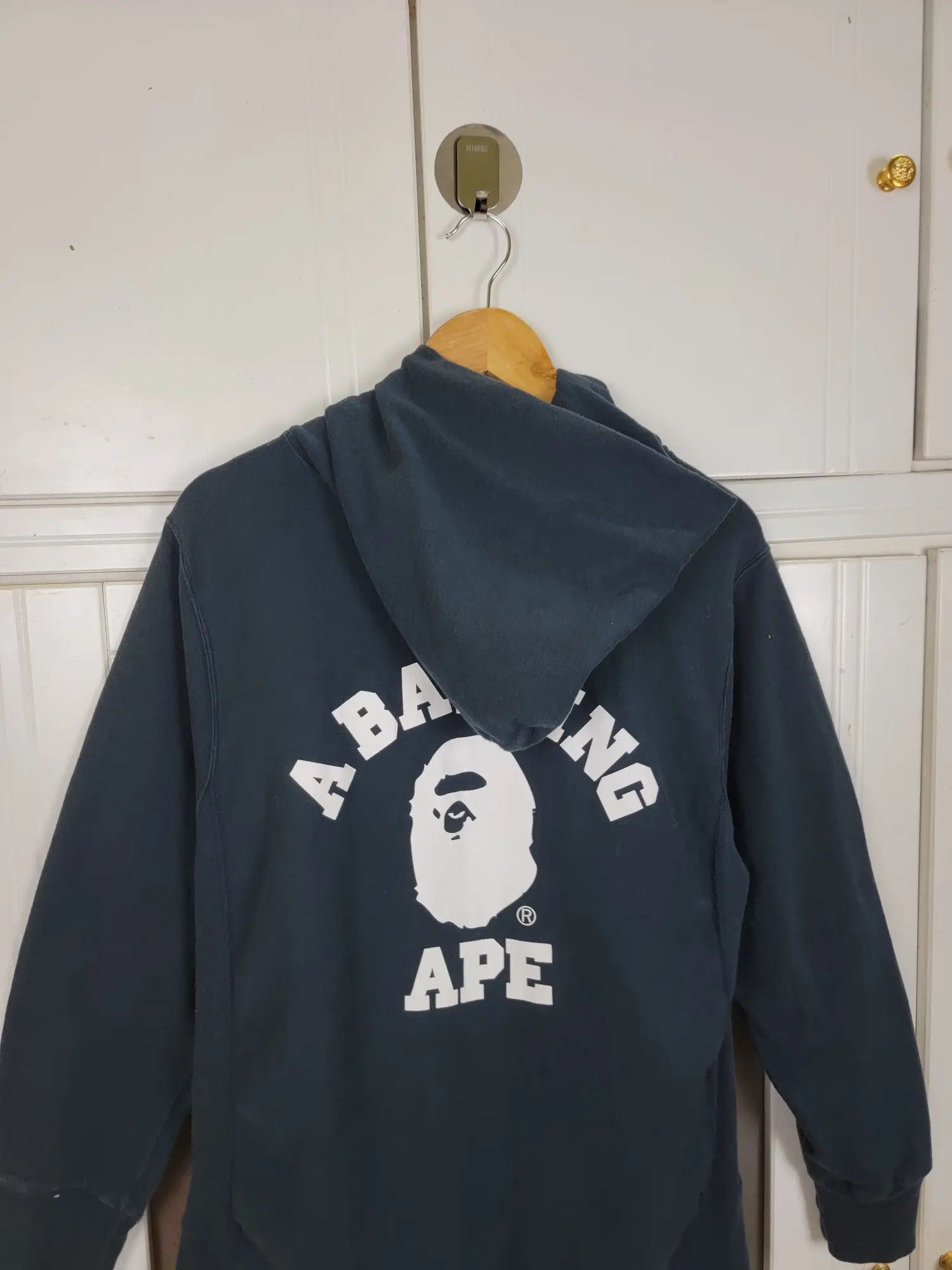 Bape × Champion Vintage Bape X Champion College Hoodie Size US XL / EU 56 / 4 - 3 Thumbnail