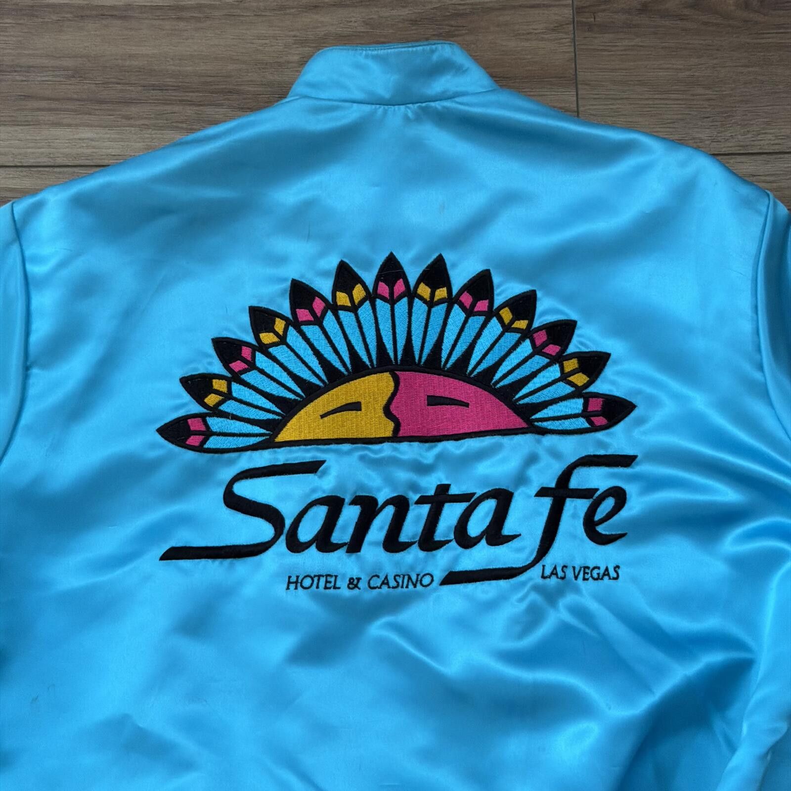 Other Vintage Las Vegas Santa Fe Hotel & Casino Turquoise Jacket Size US S / EU 44-46 / 1 - 9 Thumbnail