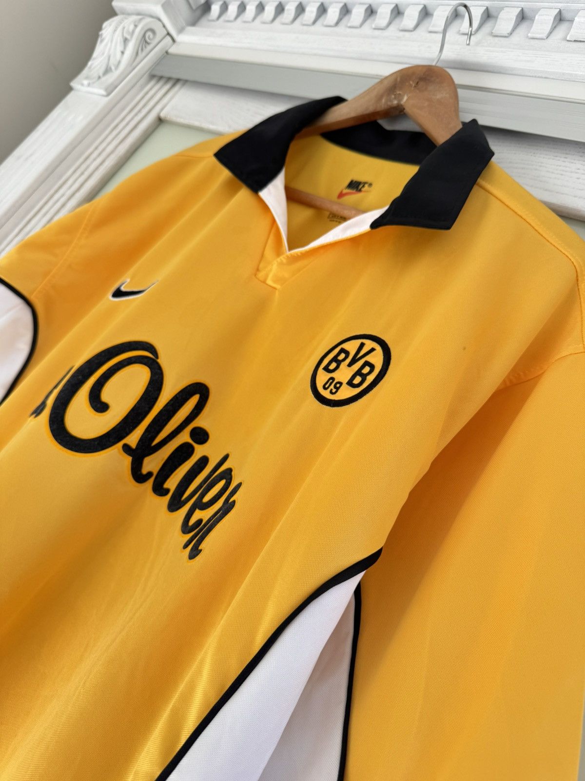 Nike Hassler 20 Borussia Dortmund 1998-1999 Vintage Socce Jersey Size US XL / EU 56 / 4 - 9 Thumbnail