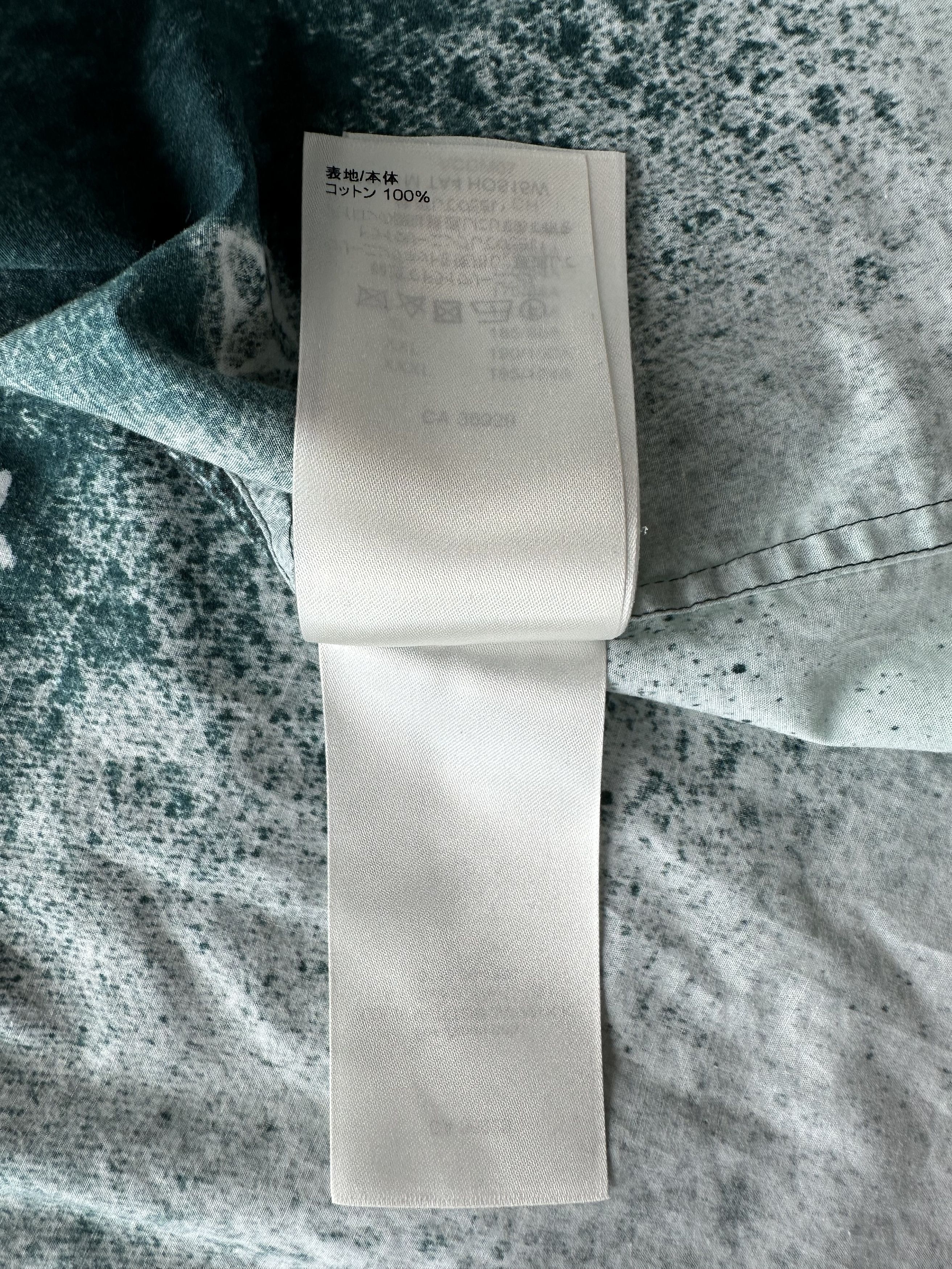Louis Vuitton Louis Vuitton Green & White Monogram Button Up Shirt Size US M / EU 48-50 / 2 - 7 Thumbnail