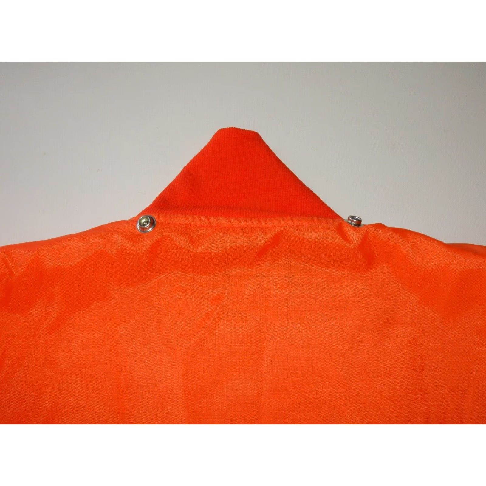 Vintage VINTAGE Butwin Men's Windbreaker Jacket Size L Orange Nylon Denim 80s 90s Made in USA Size US L / EU 52-54 / 3 - 3 Thumbnail