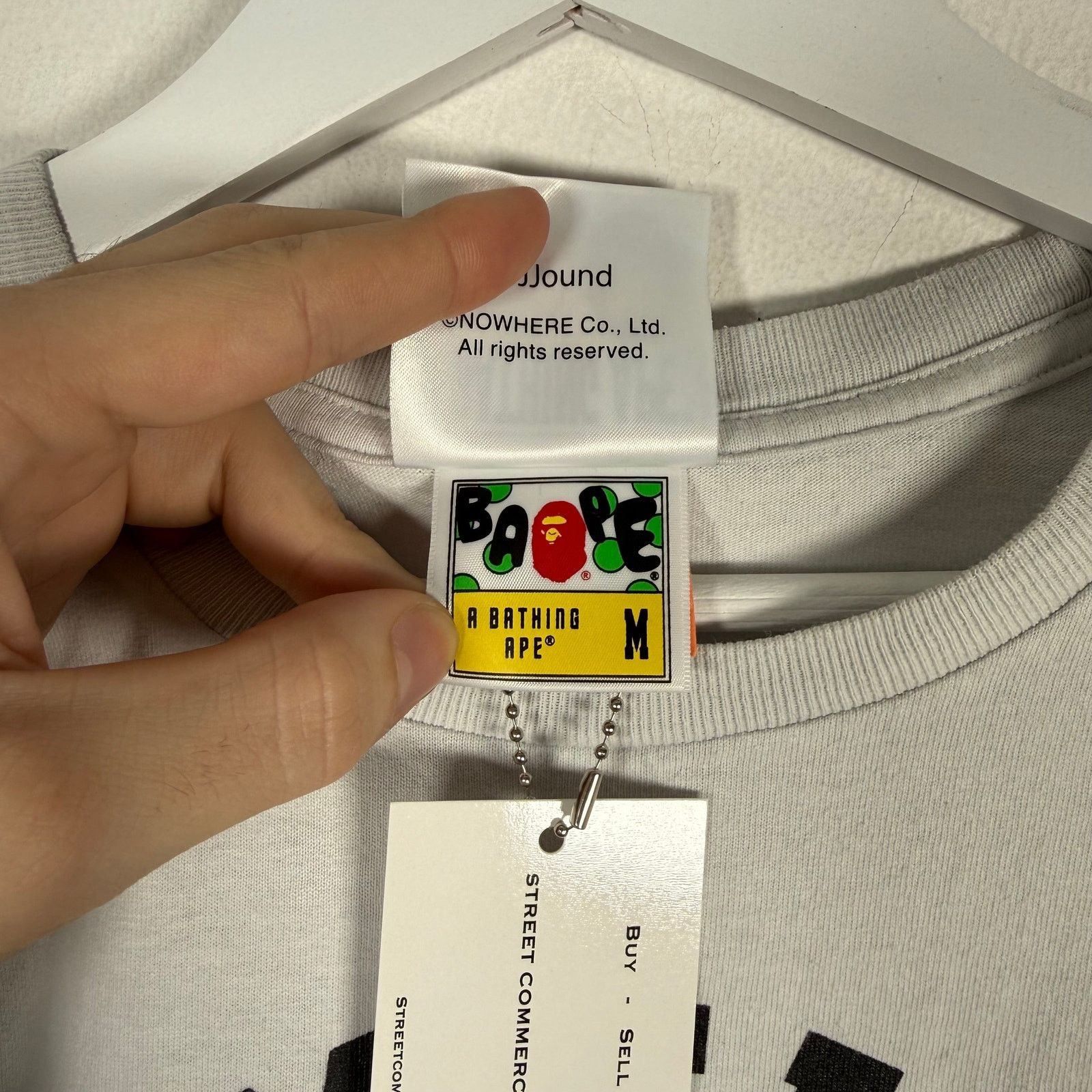 Bape × JJJJound Bape x JJJound 'Timeless' Graphic T-Shirt Size M Size US M / EU 48-50 / 2 - 4 Thumbnail