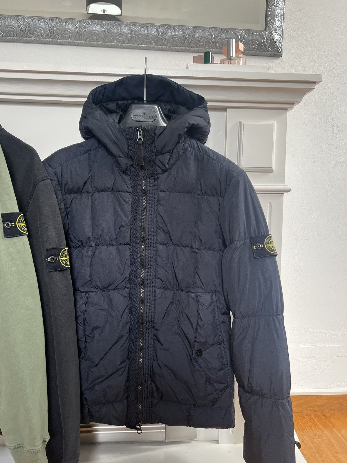 Stone Island Stone Island | Garment Dyed Reps NYDown | Dark Navy | Size S Size US S / EU 44-46 / 1 - 1 Thumbnail